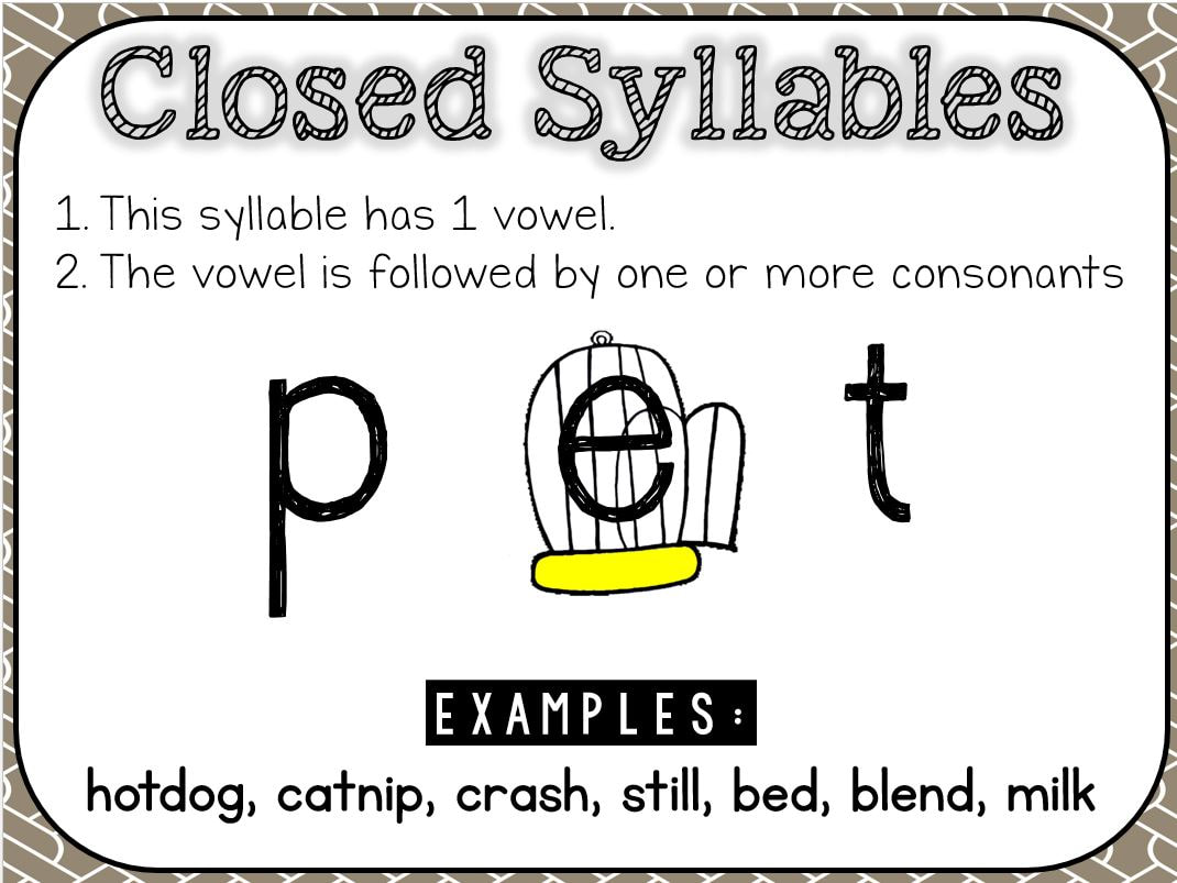 syllables of the word assignment